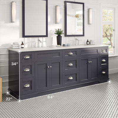 Ensemble de meuble-lavabo simple 24 po Alberthe