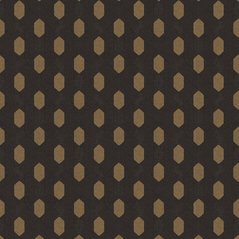 Osias 10.05m x 53cm Metallic Finish Paste the Wall Wallpaper Roll, Brown/Bronze