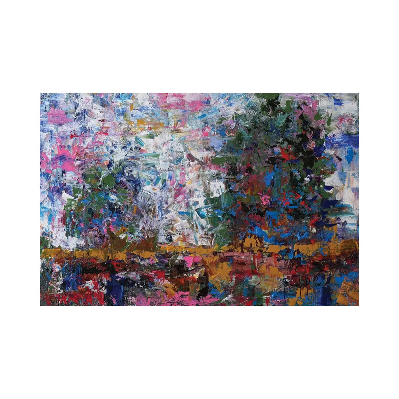 Landscape V 1 Piece Wrapped Canvas Painting, 20.32 cm H x 30.48 cm W