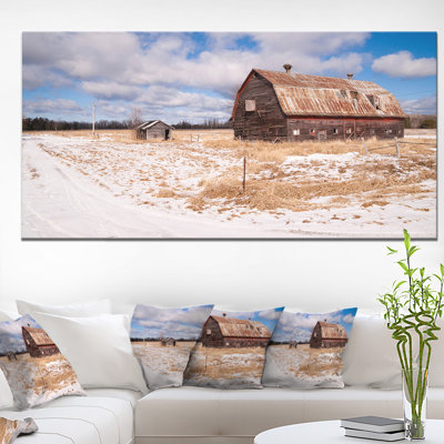 « farm field grange ranch », reproduction de photo sur toile