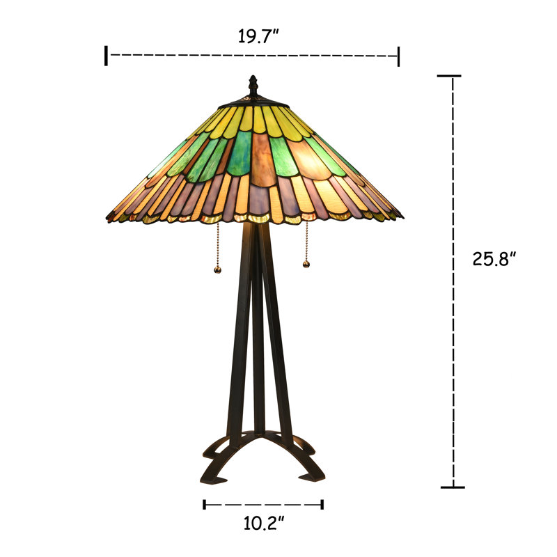 Tanner Resin Table Lamp