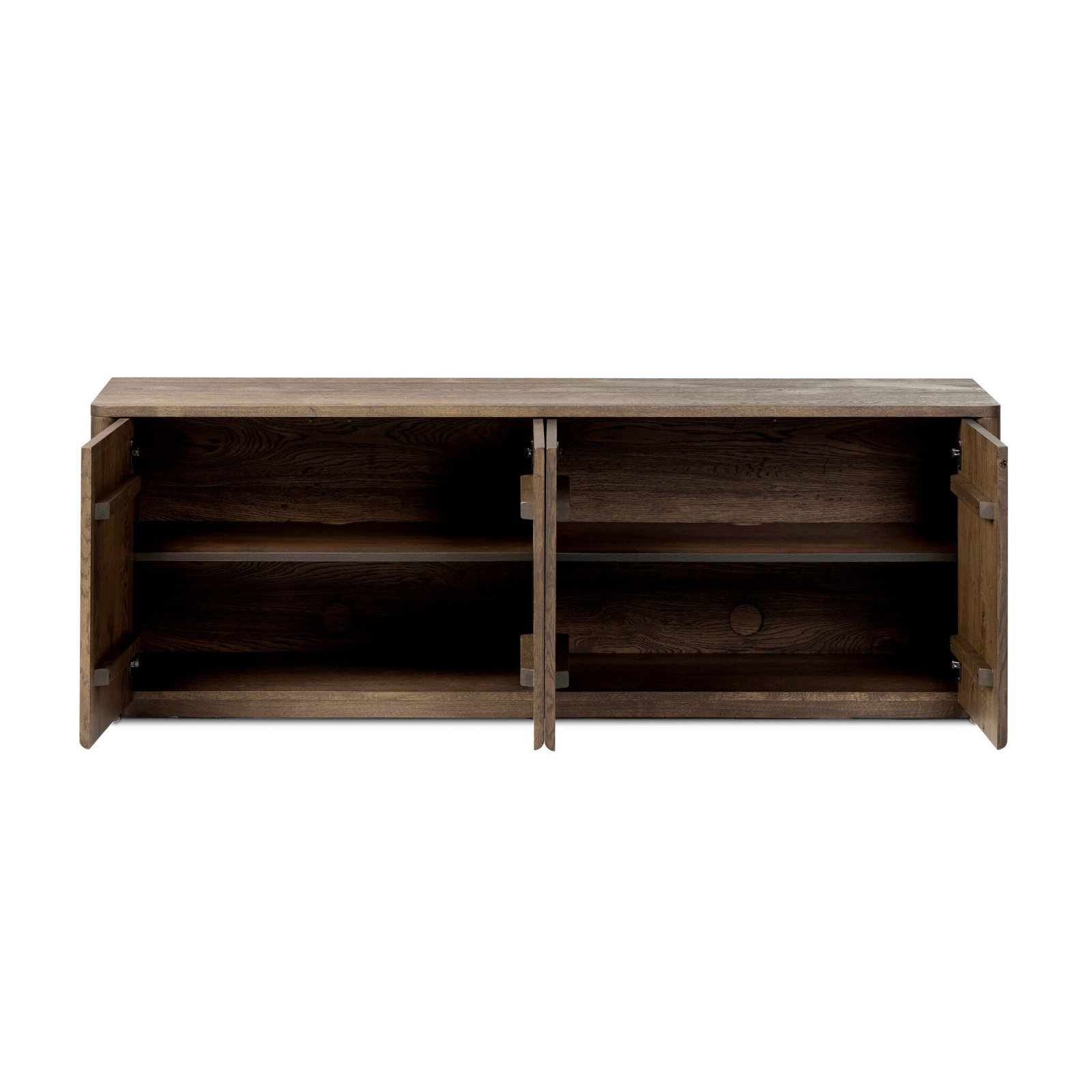 Jupiter 78 " Oak Media Console