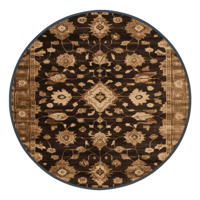 Tapis noir surteint lavable à la machine