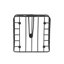 Porte-serviette plat Scroll Deco