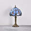 Lampe de table en bronze antique de 14,6 po Steelman avec 1 ampoule DEL-2141009445