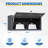 Heavy-Duty Wall Mounted Metal Garage Cabinet - 30" Metal Floating Storage Tool Organizer with Gas Strut Door, Lock & Key.-1802445909