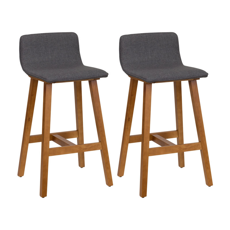Tabouret de bar 28,75 po Keishona, Gris