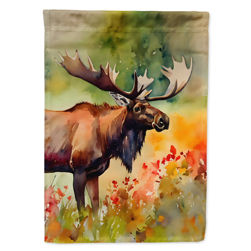 Drapeau de jardin en polyester double face H 15,5 po x l 11,25 po
