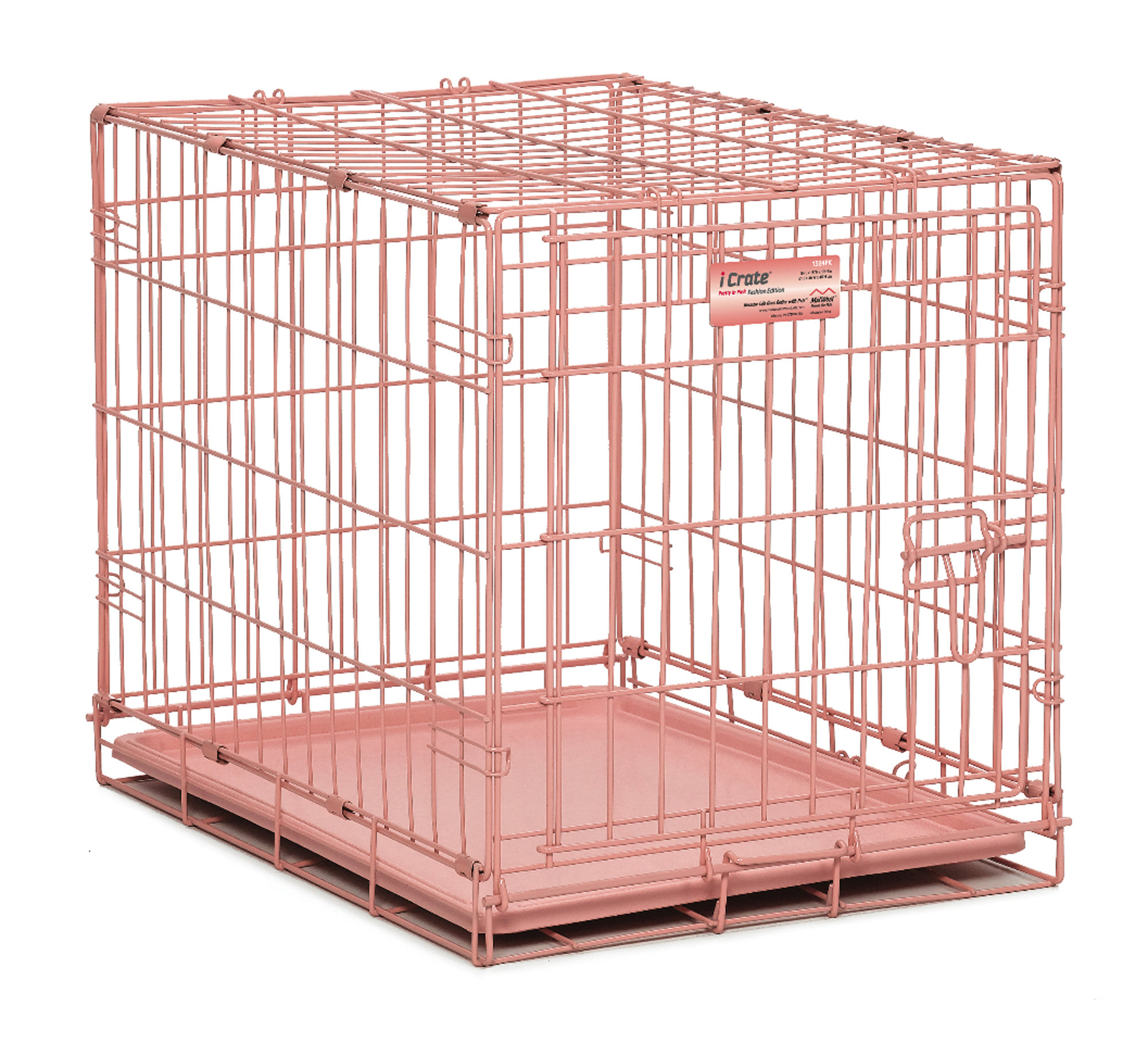 Giant Dog Crate Strong Metal Military Pet Kennel Playpen Large Dogs Cage  w/Tray