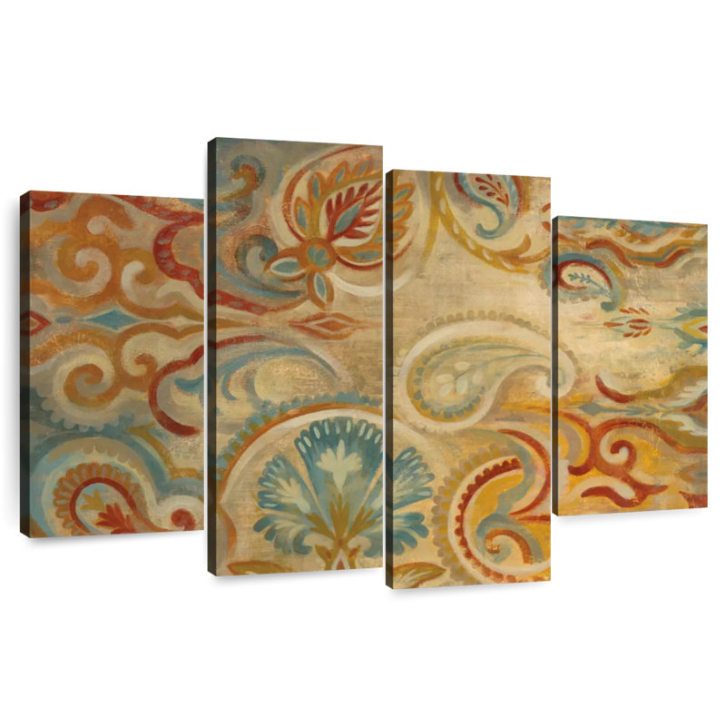Kerner Antique Paisley, 54" H x 84" W