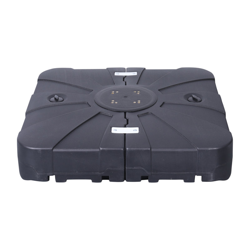 Universal Cantilever Umbrella Base with Grooved Handles and Wheels