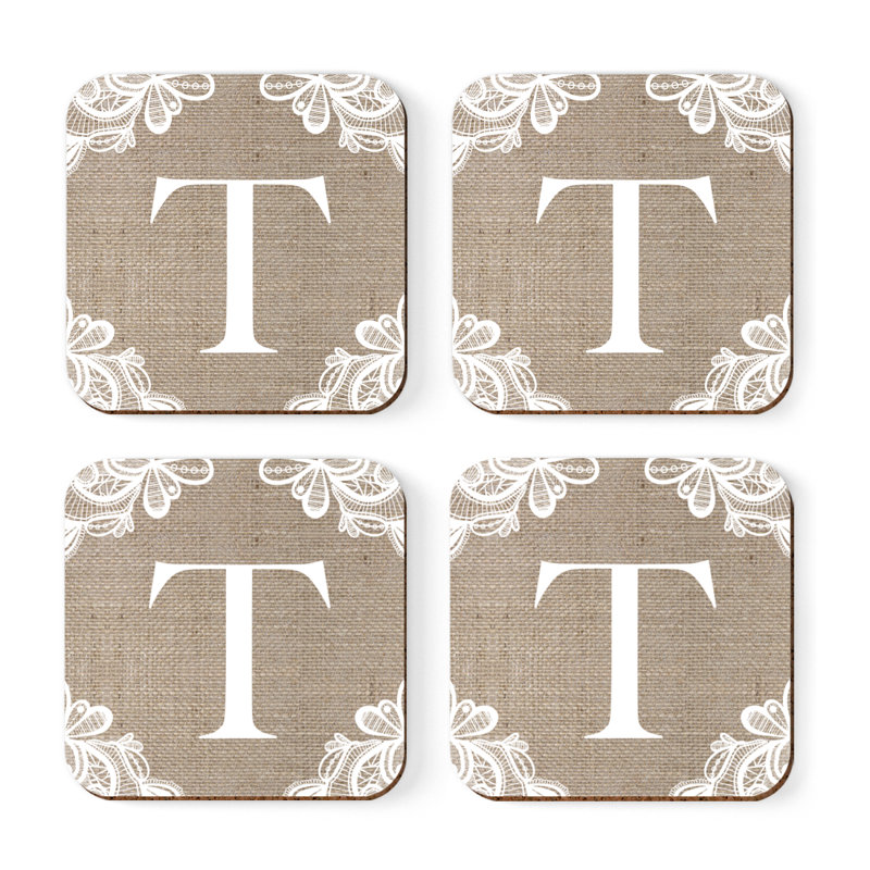 Sous-verres Café à monogramme, T