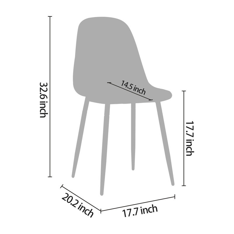 17.7'' H Side Chair