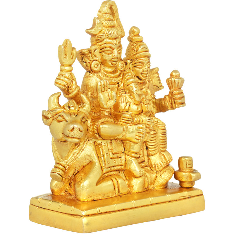 Statue de la famille Shiva