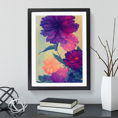 XV1022-4620X The Stellar Flowers - Single Picture Frame Print