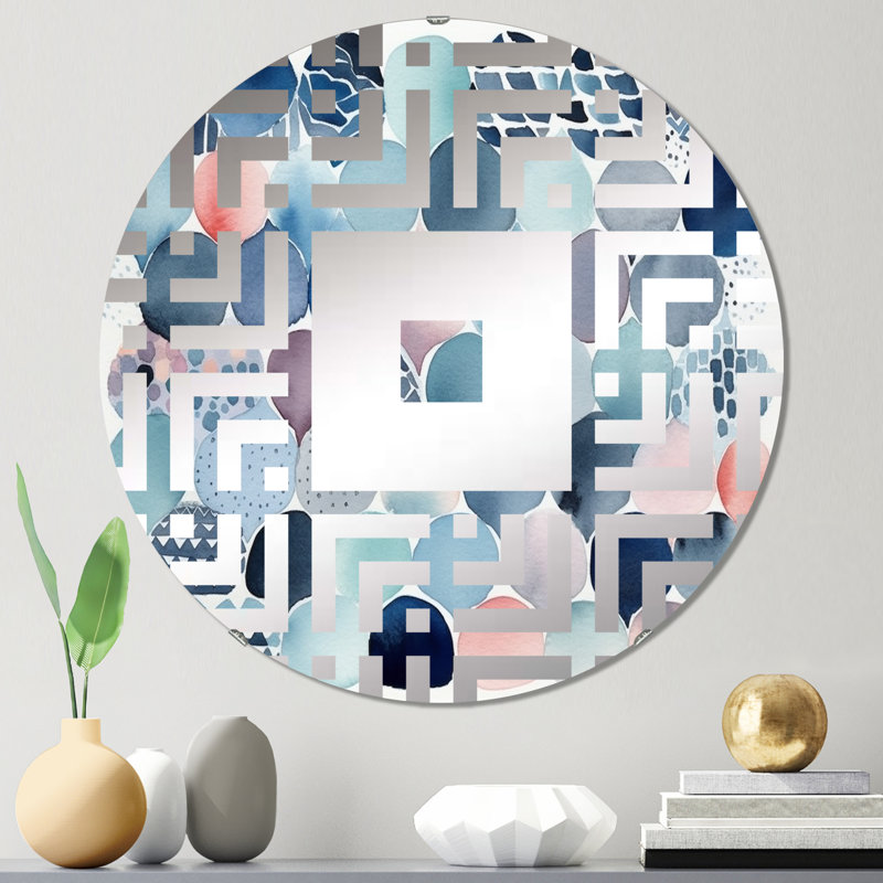Kassidey - Miroir mural carré, 31,4 po x 31,4 po