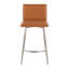 Ensemble de 2 tabourets de comptoir à hauteur fixe Mara - ensemble de 2-106913128
