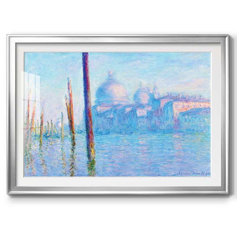 Le Grand Canal à Venise, 1908 04, Argent, H 30 po x l 44 po x P 1,5 po
