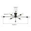 Plafonnier semi-encastré 34,3 po Parrino Light-590438489-654043611
