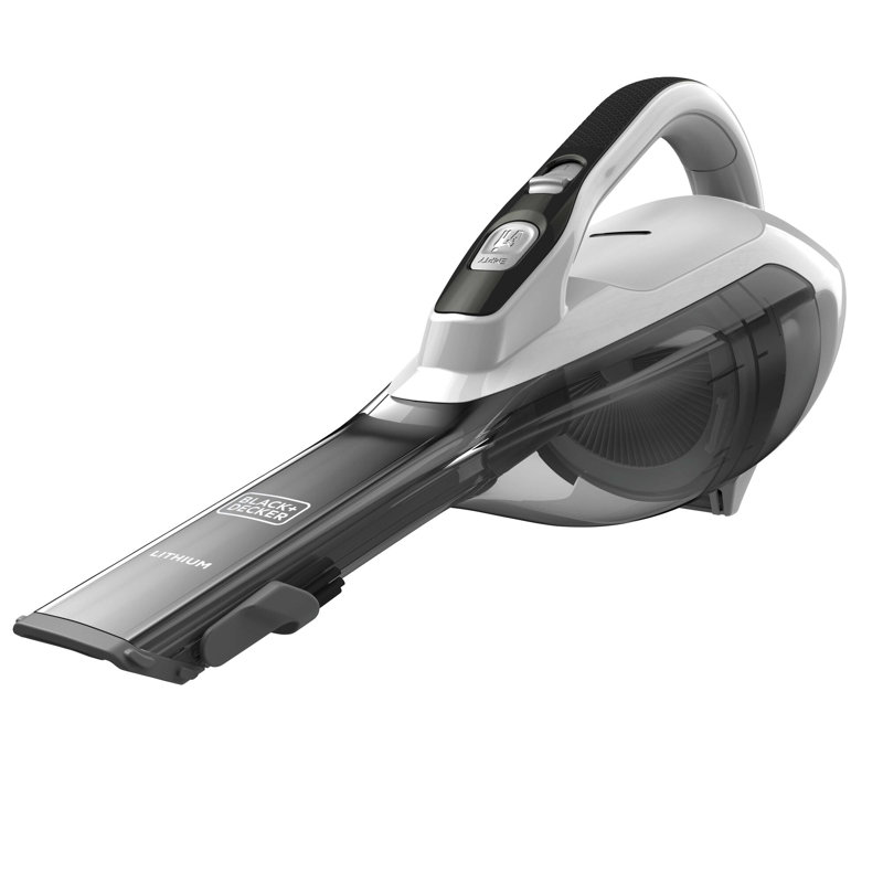 Aspirateur à main sans fil 10,8 volts NOIR + DECKER, blanc poudre