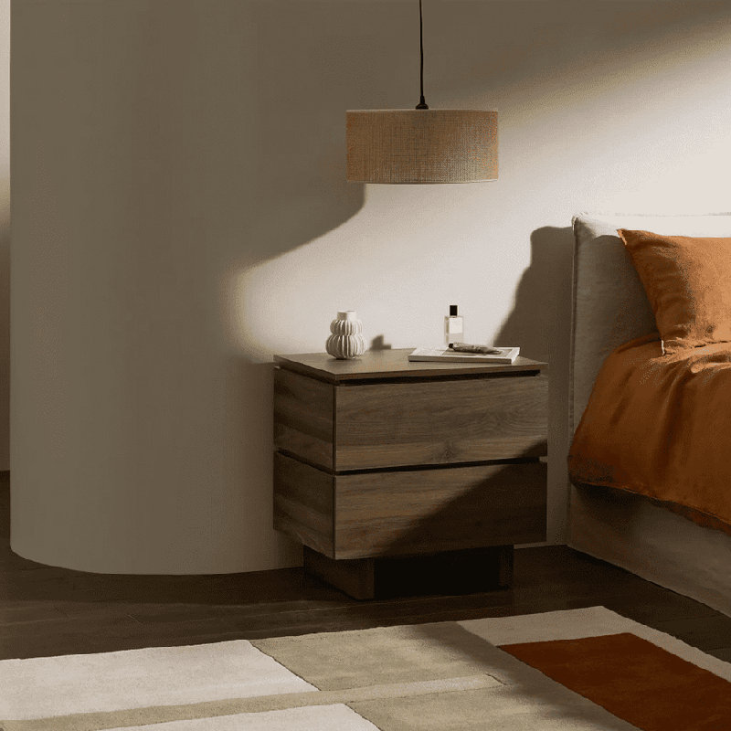 Bhimsen 60cm W Manufactured Wood Bedside Table