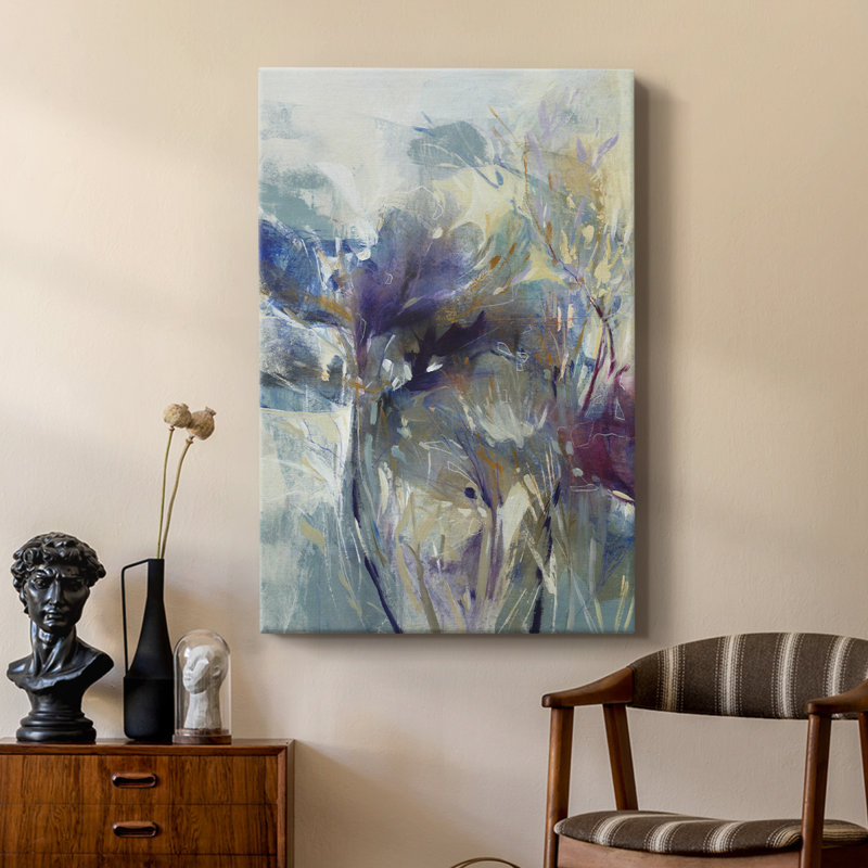 Meadow Safran I - galerie sur mesure, H 18 po x l 12 po