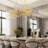 51.2" Modern Tree Branch Chandelier For Dining Room – Brass Finish-2027206791