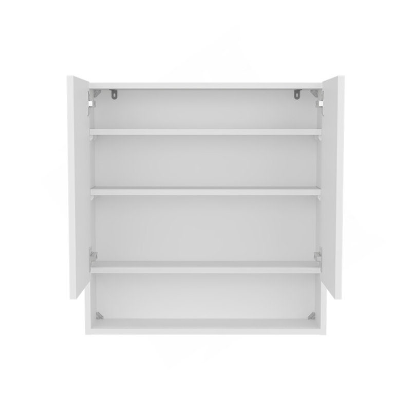 Pharmacie, 2 portes, 4 tablettes, blanc
