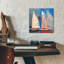 «Ghost Sailing» par Beth Forst, art mural en verre acrylique-1070058136