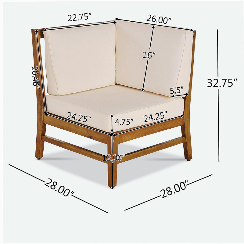ENSEMBLE DE SOFA 6 PCS PERLA, CRÉME