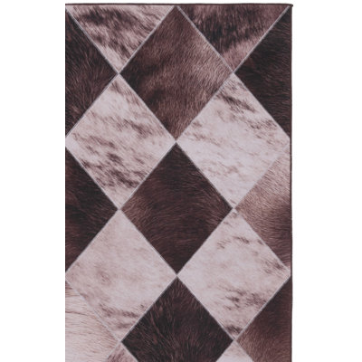 Cahoe Performance Machine Washable Geometric Rug