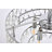 Stiner 3-Light Crystal Tiered Flush Mount-57281648-115952317