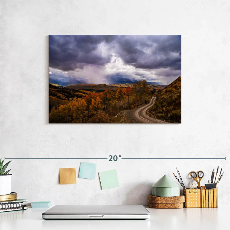 Roadside Aspen Trees, 8" H x 12" W