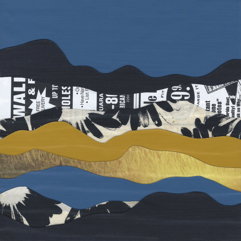 Mountain Series #146 by Lorelle Rau - Wrapped Canvas Painting, 30cm H x 30cm W