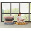Coussin de sol carré en chenille poly A Alez-8665843-80320329