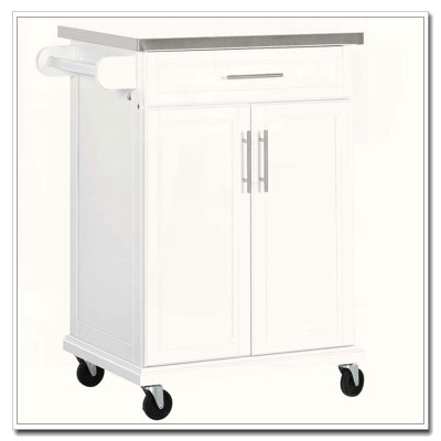 29.9" Kitchen Island with Top
