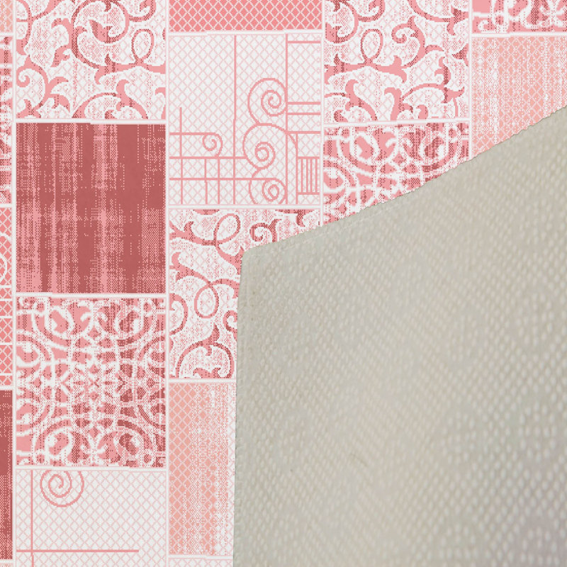 Stylish Hall Carpet 2.6 x 4.9 Feet, 100% Polyester with 8 mm Pile Height | Antibacterial, Non-Slip PVC Felt Dot Underside | Machine Washable, 3D Digital Printing | Perfect for Home Entryways & Living Spaces