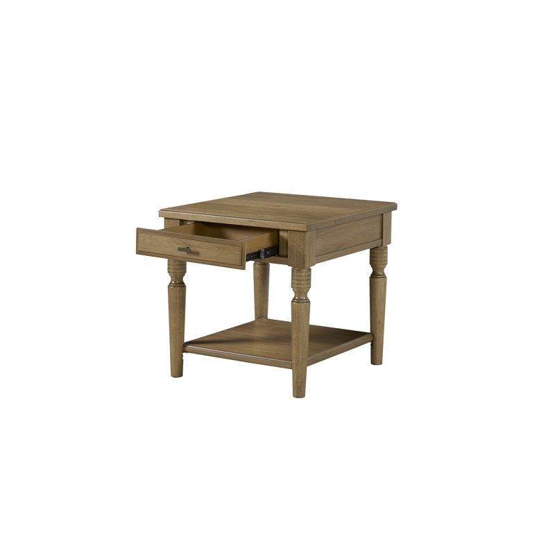 Table de bout Tarrington - amande, Brown