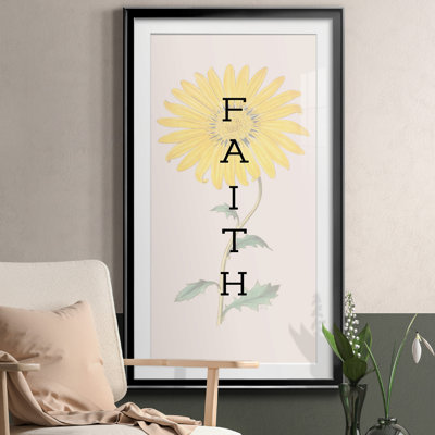 Faith - cadre photo, art textuel