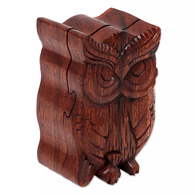Boîte à bijoux Serious Owl