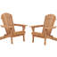 Chaise pliante de 2 personnes avec bois de pruche préassemblé et fabriqué de qualité pour regarder les étoiles sur le toit