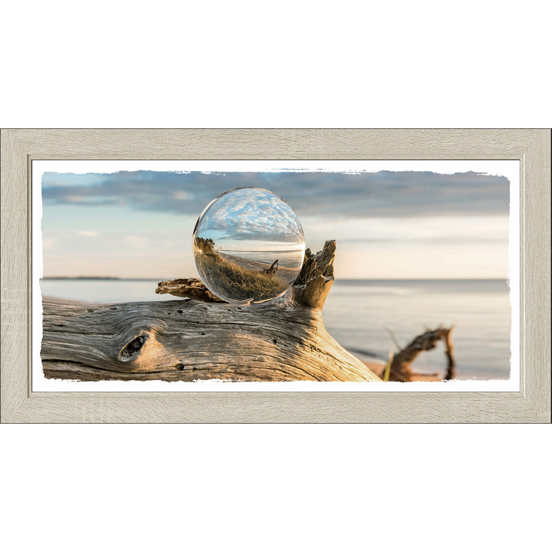 Drop On Wood - Single Picture Frame Print, 69cm H x 129cm W