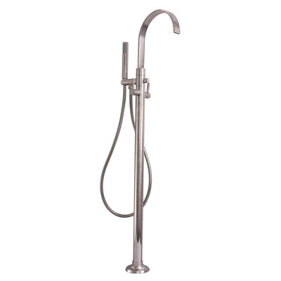 Dixville 2 Handle Bathroom Freestanding Tub Filler with Diverter