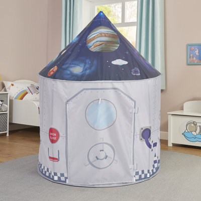 Liberty House Toys 100cm W x 100cm D Indoor / Outdoor Polyester Triangular Play Tent