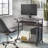 Lunde Metal Base Writing Desk-121262400