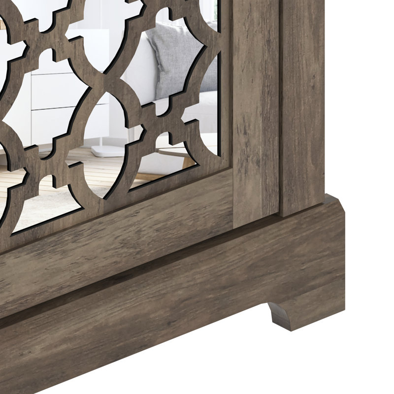 Chessani 68.7'' TV Stand, Knotty Oak