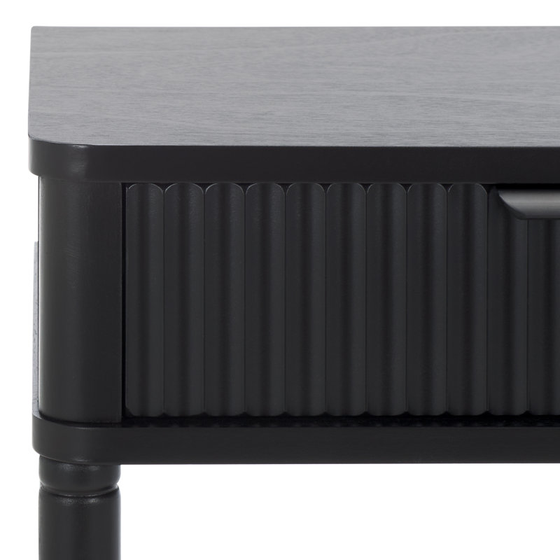 Thurston End Table, Matte Black