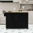 Rolling Kitchen Island Cart with Extendable Table, 3 Drawers, Storage Cabinet and Power Outlet-785041258