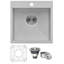 Tirana 15" L x 15" W Drop-In Bar Sink-138513015-138513018