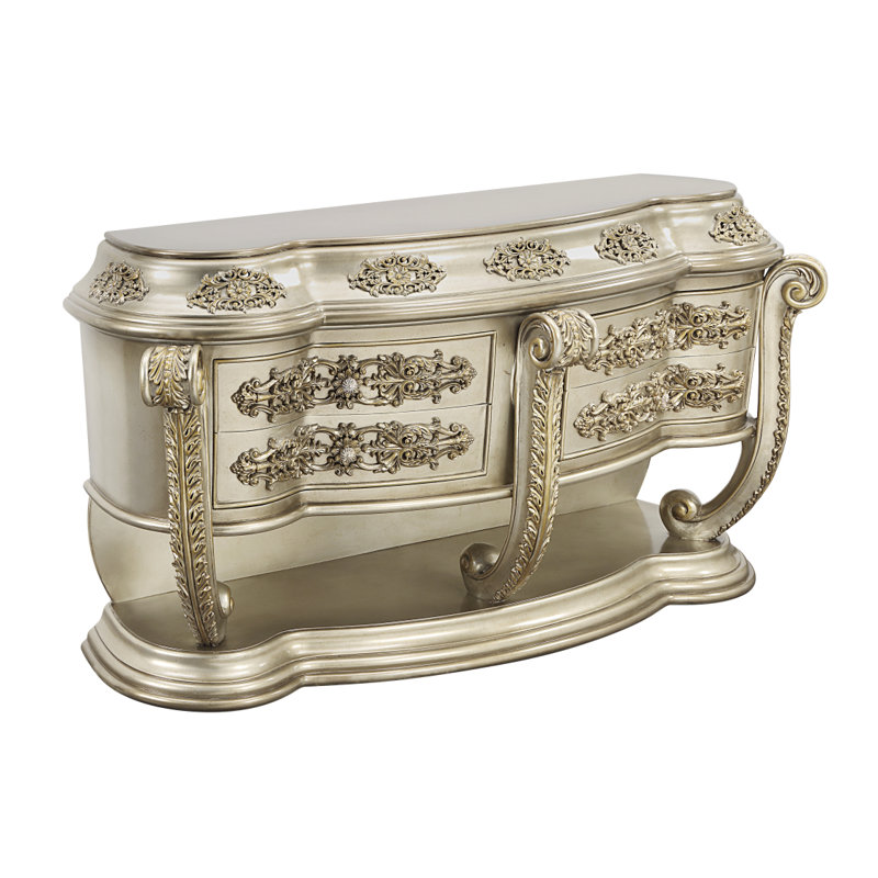 Danae Serveur champagne et finition dorée DN01201